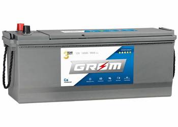 Akumulator GROM Premium 140Ah 900A EN LEWY PLUS Hallera 4