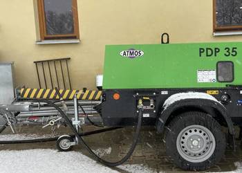 Przewoźna sprężarka śrubowa ATMOS PDS PDP 35