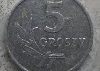 POLSKA-5 GROSZY-1962 r (b.z.)-AL-