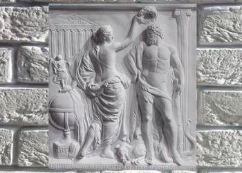 Sztukateria gipsowa pilastry gipsowe panele głowica pilaster