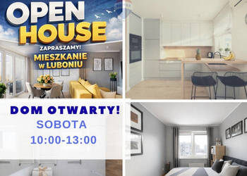 Dom otwarty ! Ładne mieszkanie 3 pokoje Luboń