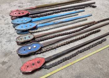 Klucz lancuchowy do rur masywny od 1"do 12" hartowany