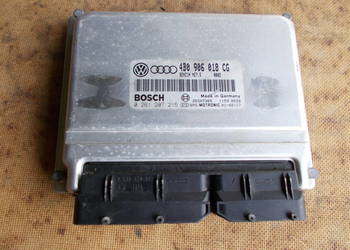 audi A6 1.8T AWT komputer 4B0906018CG sterownik 0261207215 immo off