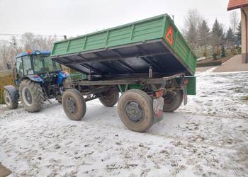 SPRZEDAM PRZYCZEPĘ ROLNICZO-CIEZAROWA WYWROTKA SANOK ZAREJESTROWANA PT OC