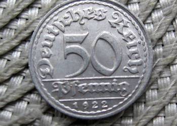 Niemcy 50 Pfennig 1922r - A