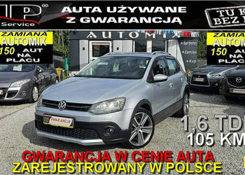 Volkswagen Polo Cross Śliczny Polo Cross 1.6/105 KM Xenony/ Gwarancja ,Zam…