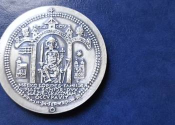 Stare monety Medal Mieszko Plątonogi seria królewska PTAIN Polska / 48