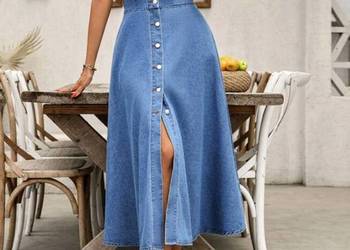 Sukienka damska jeansowa