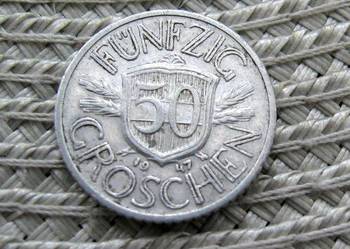 Austria 50 Groszy 1947r