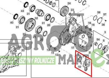 DE30705, CE30666 OSŁONA JD