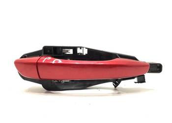 KLAMKA ZEWNĘTRZNA PRAWY PRZÓD PEUGEOT 308 II Hatchback 13-21 CZERWONY