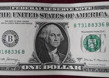 1 Dolar USA - men. B-New York - seria A - mennicze