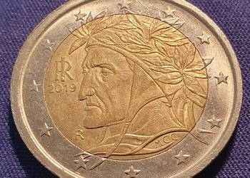 2 euro 2019 Włochy Dante Alighieri