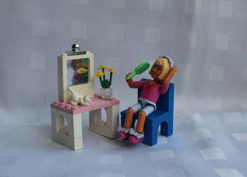 5810 LEGO Zestaw Kompletny Toaletka Vanity Fun