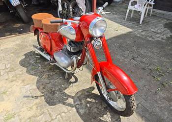 Jawa 350 rok1958 zabytek żółte tablice