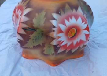 Stary klosz z 30-40 lat 20 wieku recznie malowany