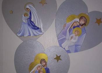 Serca malowane ręcznie