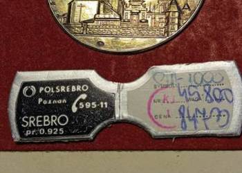 UNIKAT - MEDAL Jan Paweł II - Jasna Góra 1382-1982