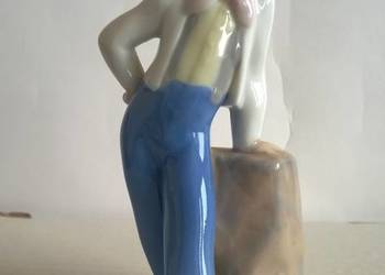 Figurka Porcelanowa Chłopiec Rex Hiszpania Porcelana