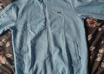 Komplet dresowy Lacoste Tracksuit - błękitny rozmiar XL promocja
