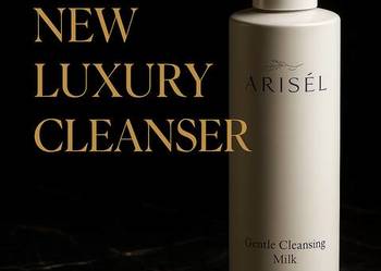 Luksusowy mleczko oczyszczające ARISĒL – certyfikaty COSMOS & ECOCERT, czys