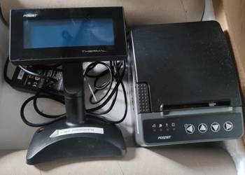 Drukarka fiskalna Posnet Thermal FV EJ, zasilacz, karta pamięci