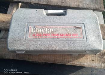 Clark Zestaw 6 matryc do gwintowania rur