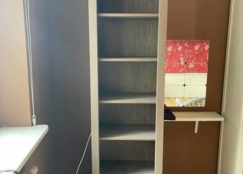 2 x regal IKEA Hemnes szarobrązowy z półkami