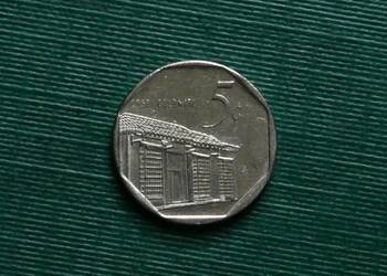 KUBA - 5 centavo, 2000r