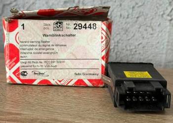 Nowy włącznik świateł awaryjnych Febi 29448 Audi A4 B5 Passat B5 8D0941509H