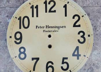 718 Tarcza starego zegara ściennego chodzika 27cm