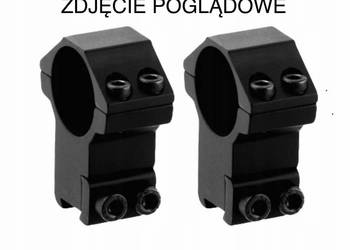 Montaż dwuczęściowy wysoki Accushot na szynę 11 mm do lunety 1 cal