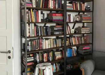 Regał NA WYMIAR stal loft industrialny pancerny mal. PROSZKOWO