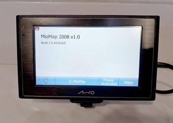 Nawigacja GPS firmy MIO do auta, stara ale kompletna i działająca