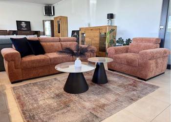 Zestaw Everest do salonu w tkaninie łatwoczyszczącej - Producent MEBLE PYKA