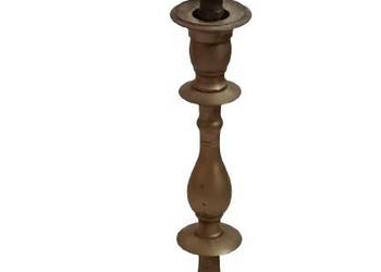 Stary mosiężna lampa/ świecznik 31 cm
