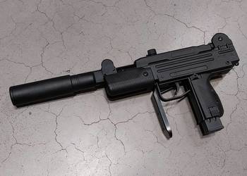 Pistolet maszynowy wiatrówka IWI Mini Uzi 4,5 mm sprężnowy 342-006 Przecena