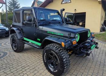 Wrangler rubicon 4.0b 2003r, manual, jak nowy, wyciagarka