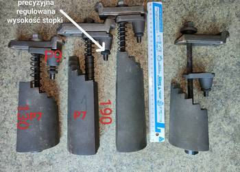 Łapy mocujące wysoka stopka , regulowana dokładna wysokość, ŁAPA dociskowa