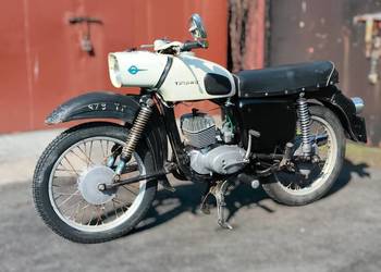 MZ Es 125/1 trophy tropik zarejestrowana na zabytek, na chodzie