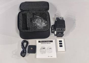 Poziomica laserowa 12 Lini 3d Pracmanu nowa DPD