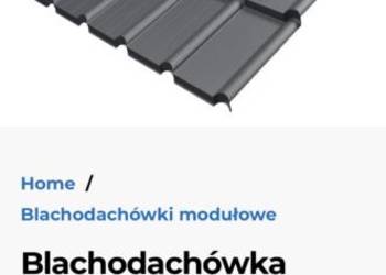 Blachodachówka blacha modułowa 50 lat gwarancji FREJA płaska