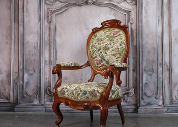 -ARTexpert- Fotel w stylu Ludwika XV – Rococo, XIX wiek