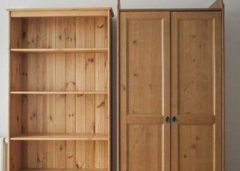 Regal-biblioteczka IKEA HEMNES-drewno-szafka TV HEMNES