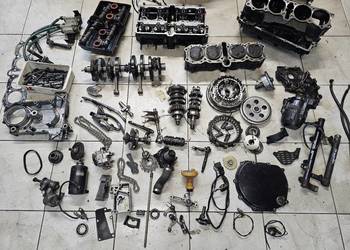 Kawasaki GPX 750 silnik części gpx750 r wał głowica cylinder kapa skrzynia