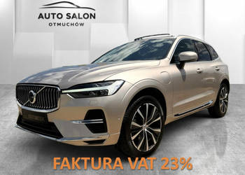 Volvo XC 60 RECHARGE panorama 4x4 kamery 360 acc blis head up skora hak MA…