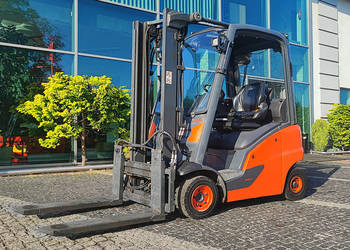 Wózek widłowy gazowy Linde H14T-01 LPG duplex 3,15 m 1400 kg | 2020