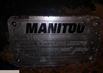 Manitou - Skrzynia Kątowa [CZĘŚCI] TYPE 15932
