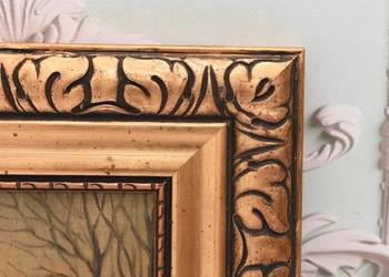 J. Fałat - Drewniany Kościół Na Wzgórzu - Kresy Wschodnie - Zima - Obraz