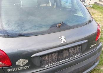 Klapa bagażnika Peugeot 206+  kod lakieru  2L8HR0  w dobrym stanie
